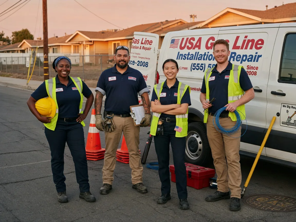 Gas Line Installation company in Huntingburg, IN