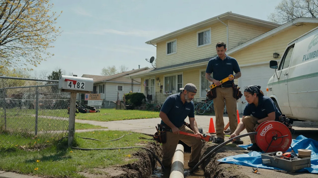 Gas Line Repair in Huntingburg, IN near me